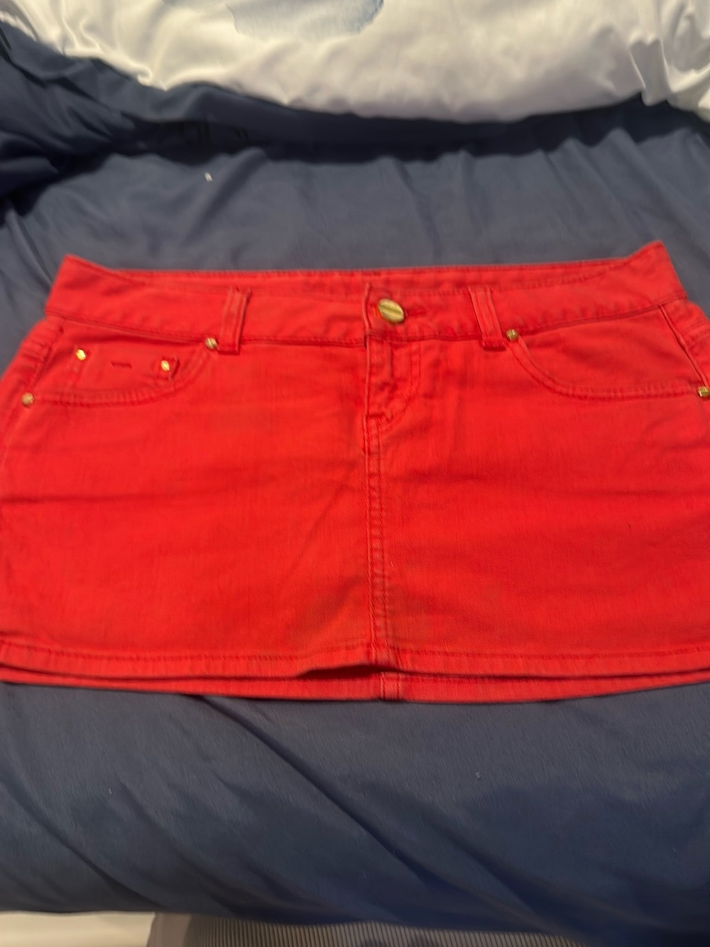 Guess Red Mini Skirt